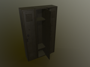 lockers Model 3D