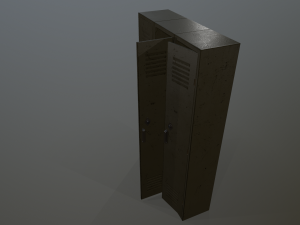 lockers Model 3D