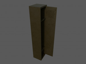 lockers Model 3D