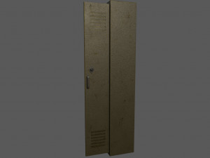 lockers Model 3D