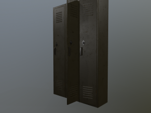 lockers Model 3D