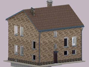 house 2f prt 3D 모델