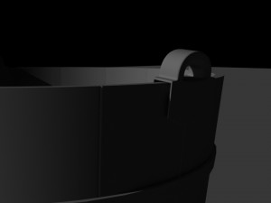 bucket 3Dモデル
