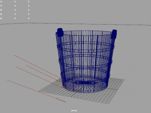 bucket 3Dモデル