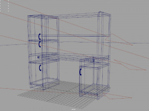 cupboard Modello 3D