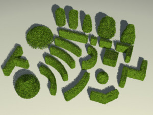 model library 3D Модель