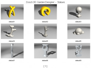model library 3D Модель