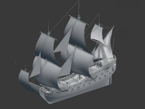 모던런트 1681 3D 모델