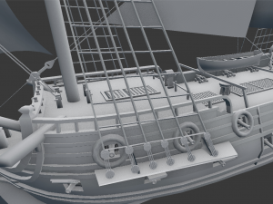 mordaunt 1681 3D Model