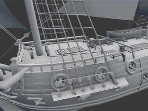 mordaunt 1681 3D Model