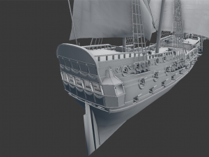 mordaunt 1681 3D Model