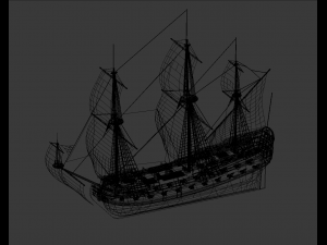 mordaunt 1681 3D Model
