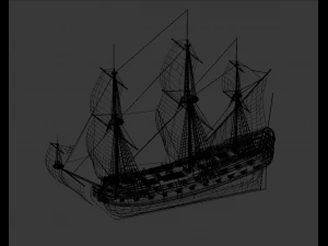 mordaunt 1681 3D Model