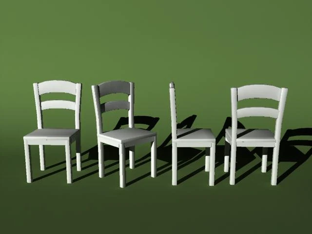 의자 3D 모델 .c4d .max .obj .3ds .fbx .stl .blend 