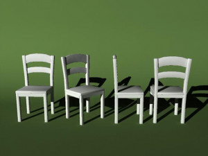 chair 3D 모델