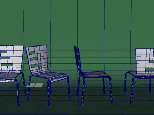 bentwood chair Modelo 3D
