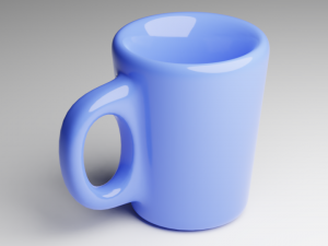 cup 3D 모델