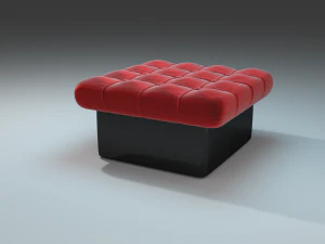 gevoerde kruk 3D Model