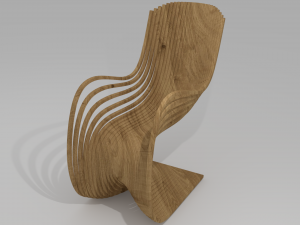 pipo chair 3D 模型