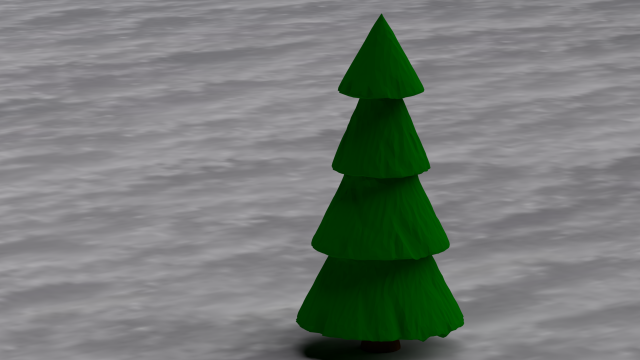 fir-tree 3D 模型 .c4d .max .obj .3ds .fbx .stl .blend 