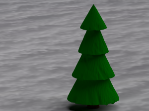 fir-tree 3Dモデル
