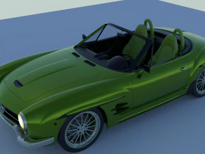 mercedes benz z3 3D Model