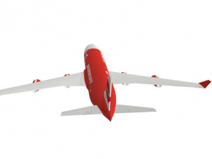 airbus economy airline 3D मॉडल