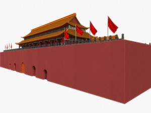 ancient china palace Modelo 3D
