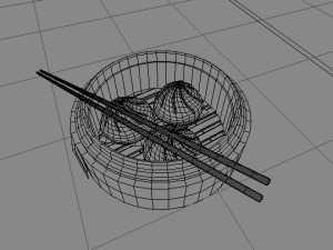 chinese oriental bun dim sum Modèle 3D