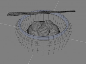 chinese oriental fish ball 3D मॉडल