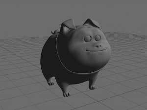 cute dog 3d 3D Model
