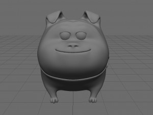 cute dog 3d 3D Model