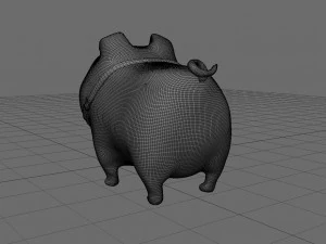 cute dog 3d 3D Model