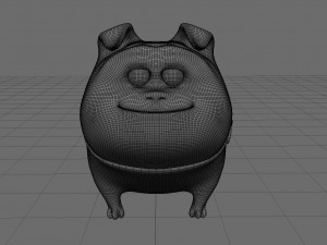 cute dog 3d 3D Model