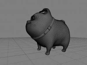 cute dog 3d 3D Model