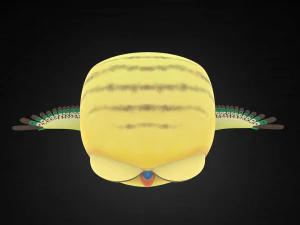 cute parrot little bird 3D Model