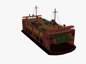 ferry ship 3D Models