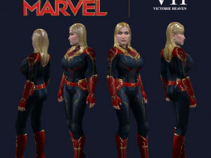 captain marvel - victorie 3D Model