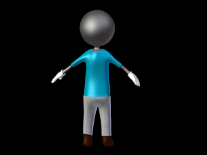 character cartoon 3D Model
