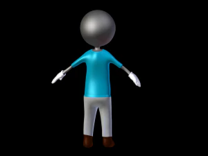 캐릭터 만화 3D 모델