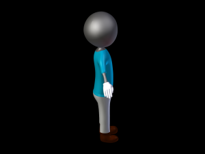 character cartoon 3D-Modell