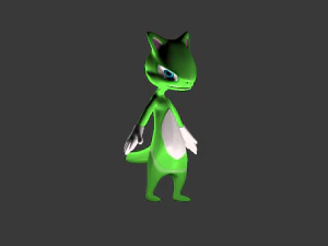 cartoon character 3D Model