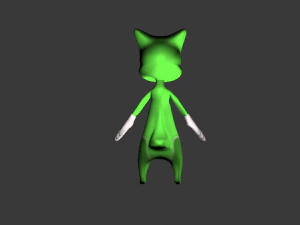 cartoon character 3D Model