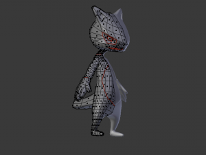 cartoon character 3D-Modell