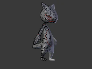cartoon character 3D Model