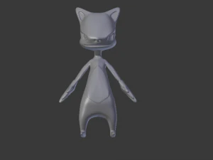 cartoon character 3D Model