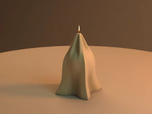candle form-fitting 3D Print Model