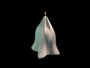 candle form-fitting 3D Print Model