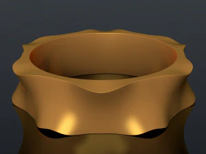 rings set of 2 types - 6 versions 3D Print Model