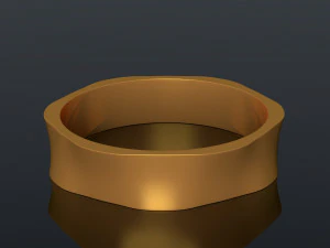 rings set of 2 types - 6 versions 3D Print Model